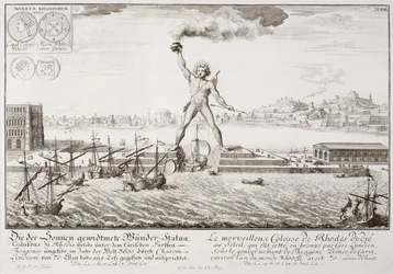 Der Koloss von Rhodos, aus 